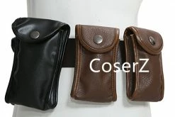 Coserz Deadpool Belt With Metal Buckle 6 Pockets Cosplay Costume