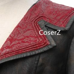 Coserz Devil May Cry Dante Cosplay Costume DMC 5 Leather Jacket Trench Coat Promotion