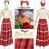 Coserz Dolores Encanto Outfit Cosplay Costume: Dolores Madrigal Costume, Dolores Madrigal Dress 2 Coserz Dolores Encanto Outfit Cosplay Costume: Dolores Madrigal Costume, Dolores Madrigal Dress
