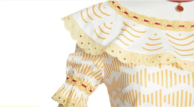 Coserz Dolores Encanto Outfit Cosplay Costume: Dolores Madrigal Costume, Dolores Madrigal Dress 7 Coserz Dolores Encanto Outfit Cosplay Costume: Dolores Madrigal Costume, Dolores Madrigal Dress