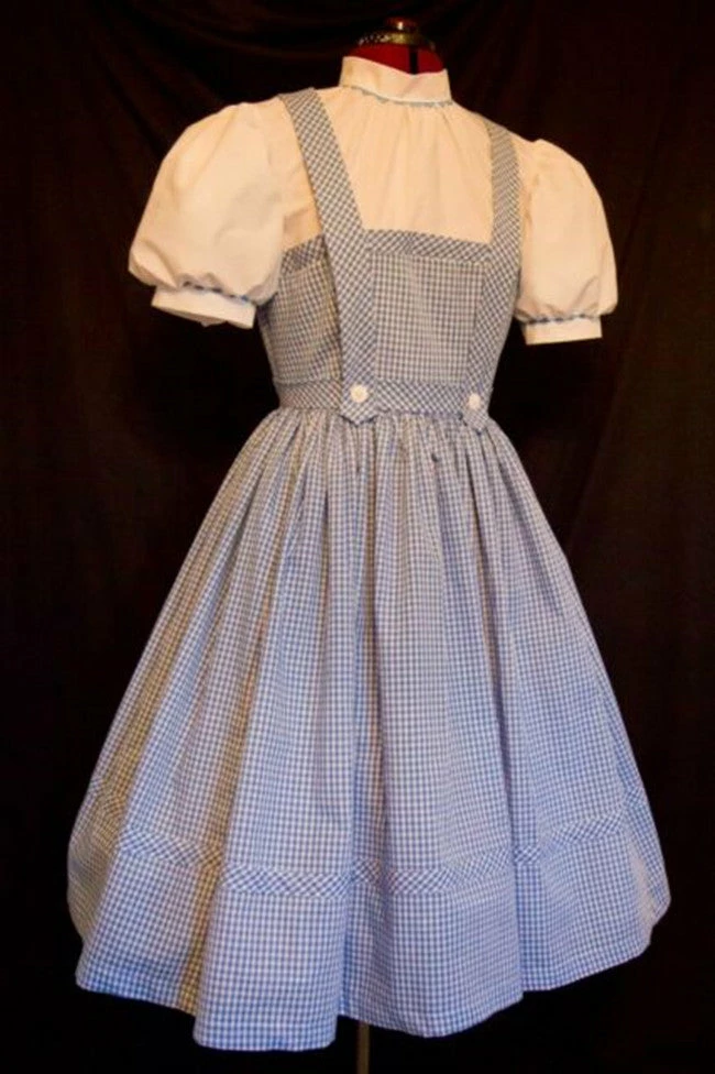 Coserz Dorothy Gale Costume, Adult Dorothy Jumper And Blouse Halloween Costume From Wizard Of Oz 3 Coserz Dorothy Gale Costume, Adult Dorothy Jumper And Blouse Halloween Costume From Wizard Of Oz