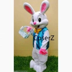 Coserz Custom Easter Bunny Mascot Cosplay Costume Bugs Rabbit Hare Easter Mascot For Adult Promotion