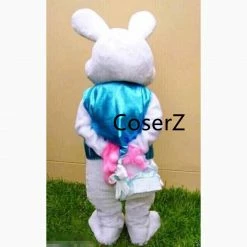 Coserz Custom Easter Bunny Mascot Cosplay Costume Bugs Rabbit Hare Easter Mascot For Adult Promotion
