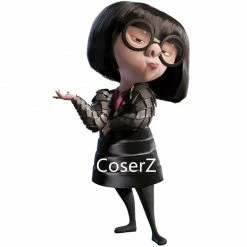 Coserz Custom Edna Mode Costume, Edna Cosplay Costume Plus Size For Adult
