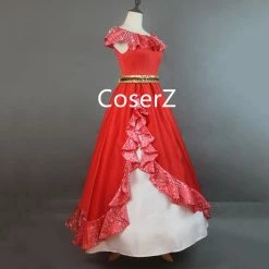 Coserz Elena Of Avalor Adventure Dress, Elena Of Avalor Adventure Classic Costume