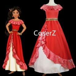 Coserz Elena Of Avalor Adventure Dress, Elena Of Avalor Adventure Classic Costume
