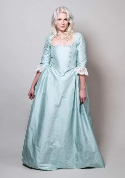Coserz Promotion Schuyler Sisters Eliza Schuyler Costume, Eliza Schuyler Hamilton Historical Costume