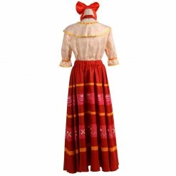Coserz Encanto Dolores Madrigal Costume, Dolores Encanto Dress, Dolores Cosplay Outfit