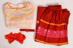 Coserz Encanto Dolores Madrigal Costume, Dolores Encanto Dress, Dolores Cosplay Outfit