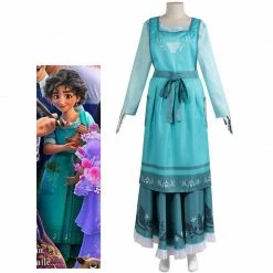 Coserz Encanto Julieta Madrigal Costume, Julieta Encanto Dress, Julieta Encanto Outfits