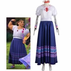 Coserz Encanto Luisa Madrigal Costume, Luisa Encanto Outfit, Luisa Encanto Cosplay