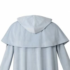 Game FF14 Final Fantasy XIV Endwalker Venat Hydaelyn Robe Cosplay Costume Grey/Black Outfits