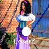 Coserz Promotion Esmeralda Costume For Adults, Esmeralda Dress Halloween Costume