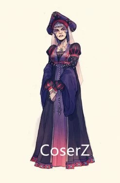 Coserz Esmeralda Frollo Costume Women Version Coslay Halloween Costume