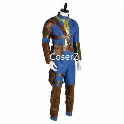 Coserz Fallout 4 FO Nate Cosplay Costume Vault #111 Jumpsuit Halloween Party Costume