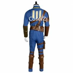 Coserz Fallout 4 FO Nate Cosplay Costume Vault #111 Jumpsuit Halloween Party Costume