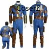 Coserz Fallout 4 FO Nate Cosplay Costume Vault #111 Jumpsuit Halloween Party Costume