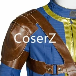 Coserz Fallout 4 FO Nate Cosplay Costume Vault #111 Jumpsuit Halloween Party Costume