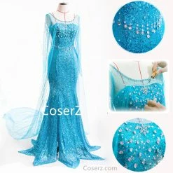 Princess Custom Queen Elsa Dress Elsa Costume