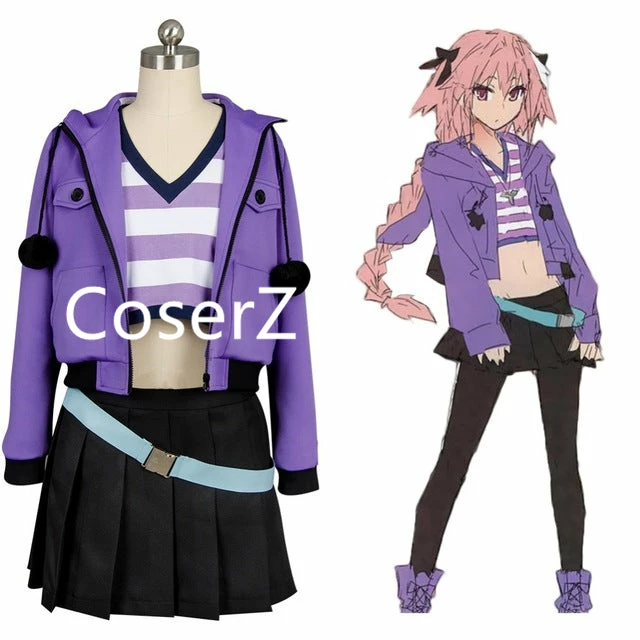 Coserz Promotion Fate/Apocrypha FA Rider Astolfo Cosplay Costume For Adult 3 Coserz Promotion Fate/Apocrypha FA Rider Astolfo Cosplay Costume For Adult
