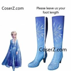 Princess Frozen 2 Elsa Boots, Elsa Frozen 2 Shoes Winter Boots Adult Kids