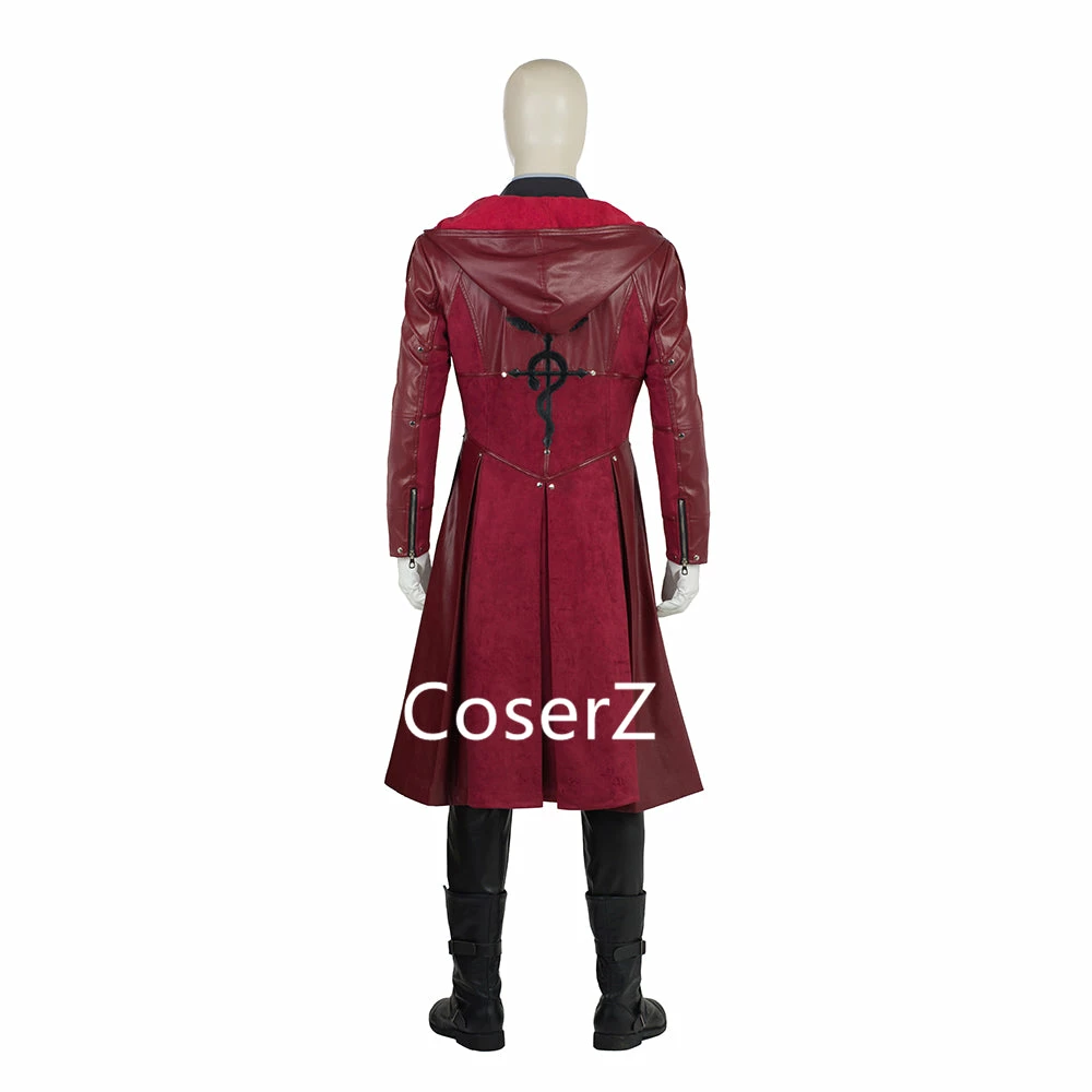 Coserz Custom Fullmetal Alchemist Cosplay Costume, Edward Elric Costume Cosplay Costume+Boots Promotion 5 Coserz Custom Fullmetal Alchemist Cosplay Costume, Edward Elric Costume Cosplay Costume+Boots Promotion