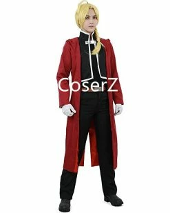Coserz Promotion Fullmetal Alchemist Edward Elric Cosplay Costume