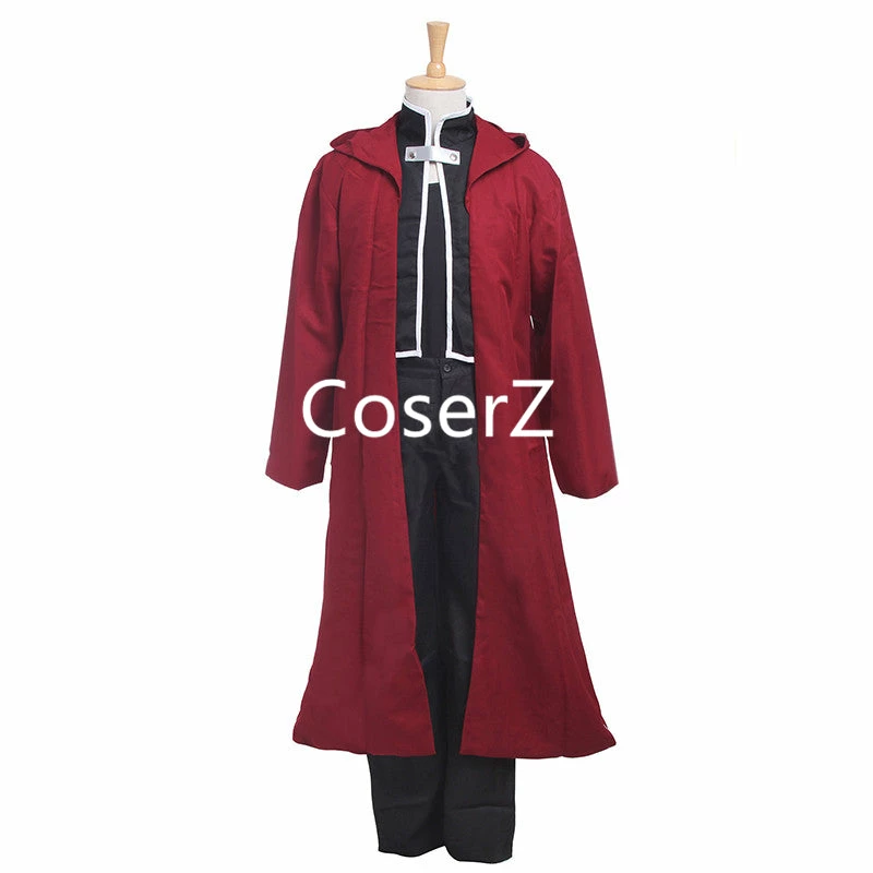 Coserz Promotion Custom Fullmetal Alchemist Edward Elric Cosplay Costume Full Set 5 Coserz Promotion Custom Fullmetal Alchemist Edward Elric Cosplay Costume Full Set