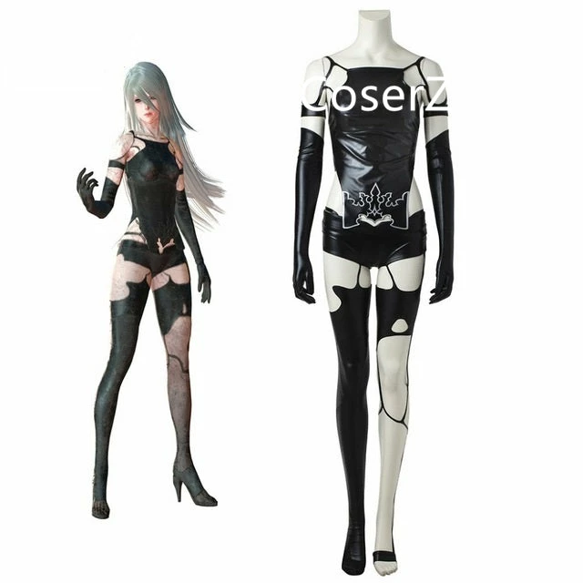 Coserz Promotion Game NieR:Automata A2 Cosplay Costume YoRHa Type A No. 2 Costume For Adults 3 Coserz Promotion Game NieR:Automata A2 Cosplay Costume YoRHa Type A No. 2 Costume For Adults