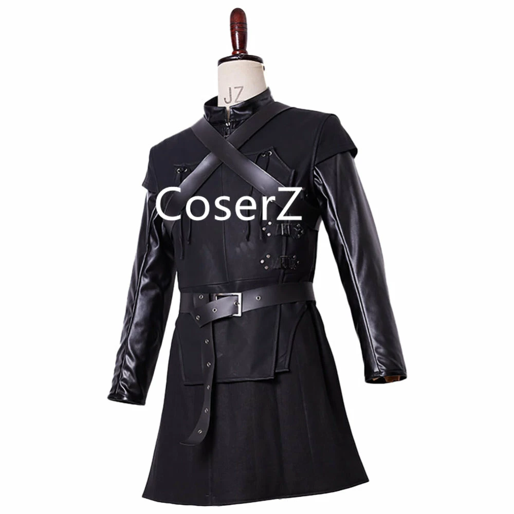 Coserz Promotion Game Of Thrones Jon Snow Costume Halloween Cosplay Costume For Men Full Sets 8 Coserz Promotion Game Of Thrones Jon Snow Costume Halloween Cosplay Costume For Men Full Sets
