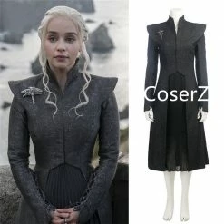 Coserz Game Of Thrones Season 7 Daenerys Targaryen Cosplay Costume Adult Mother Of Dragons Halloween Dress