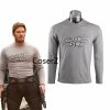 Coserz Guardians Of The Galaxy 2 Top Costume Peter Jason Quill Cosplay T Shirt Promotion