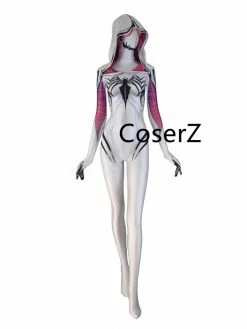 Coserz Venom Spider Gwen Stacy Cosplay Costume, Gwen Stacy Costume Zentai Superhero Bodysuit Suit Jumpsuits