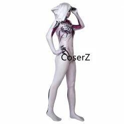 Coserz Venom Spider Gwen Stacy Cosplay Costume, Gwen Stacy Costume Zentai Superhero Bodysuit Suit Jumpsuits