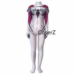 Coserz Venom Spider Gwen Stacy Cosplay Costume, Gwen Stacy Costume Zentai Superhero Bodysuit Suit Jumpsuits