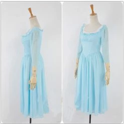 Princess Cinderella 2015 Casual Dress Cosplay Costume, Cinderella Casual Dress