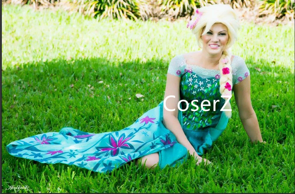 Princess Elsa Birthday Dress, Elsa's Spring Dress 3 Princess Elsa Birthday Dress, Elsa's Spring Dress