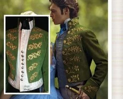 Princess Cinderella 2015 Prince Charming Costume, Charming Cosplay Costume Custom-made