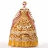 Custom-made Princess Belle Dress With Cape, Princess Belle Cosplay With Cape 2 Custom-made Princess Belle Dress With Cape, Princess Belle Cosplay With Cape