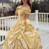 Custom-made Princess Belle Costume, Princess Belle Dress