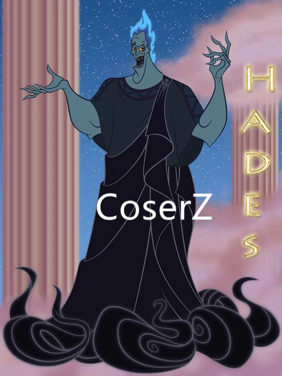 Coserz Custom Hades Costume, Hades Cosplay Halloween Costume For Adult Hercules 4 Coserz Custom Hades Costume, Hades Cosplay Halloween Costume For Adult Hercules