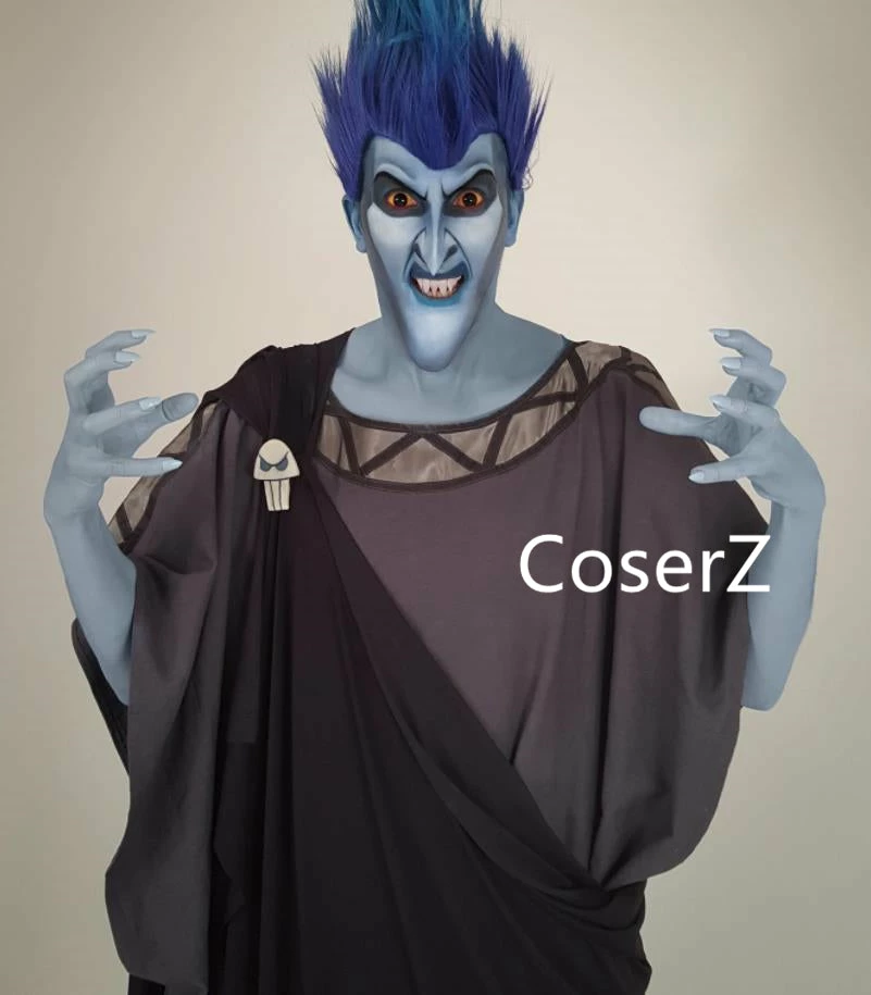 Coserz Custom Hades Costume, Hades Cosplay Halloween Costume For Adult Hercules 5 Coserz Custom Hades Costume, Hades Cosplay Halloween Costume For Adult Hercules