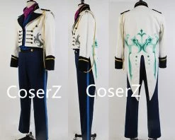 Princess Custom-made Hans Costume, Hans Cosplay Halloween Costume