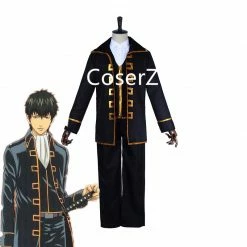 Coserz Promotion Anime Gintama Cosplay Costume, Hijikata Toushirou Okita Sougo Costume