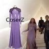 Coserz Inhumans Cosplay Costume Medusa Costume Women Medusa Purple Dress Promotion