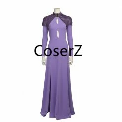 Coserz Inhumans Cosplay Costume Medusa Costume Women Medusa Purple Dress Promotion