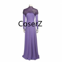 Coserz Inhumans Cosplay Costume Medusa Costume Women Medusa Purple Dress Promotion