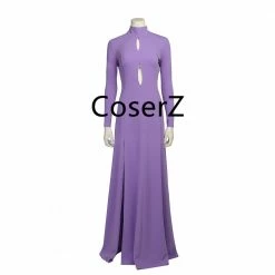 Coserz Inhumans Cosplay Costume Medusa Costume Women Medusa Purple Dress Promotion