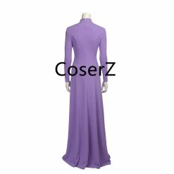 Coserz Inhumans Cosplay Costume Medusa Costume Women Medusa Purple Dress Promotion