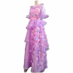 Coserz Isabela Encanto Dress, Encanto Isabela Costume, Encanto Isabela Dress Costume Outfits